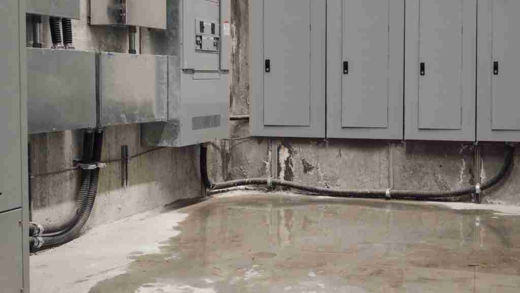 Basement Wiring Potential Flooding Fix